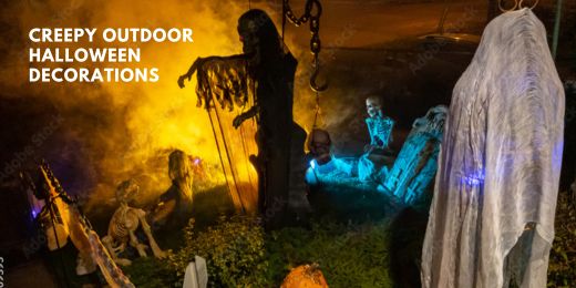 Spook Up Your Space: Creepy Outdoor Halloween Decorations