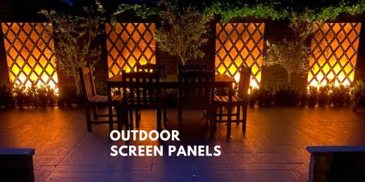 Outdoor Screen Panels