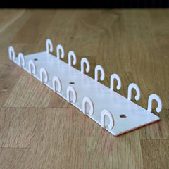 TechShieldz Under-Desk 8-Slot Cable Organiser Strip