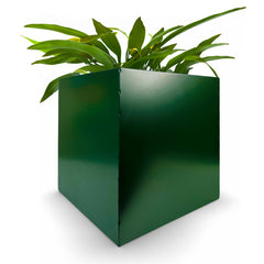 Cubitz Multi-Use Galvanised Steel Cube - Outdoor Planter, Indoor Storage & More! - Indoor Outdoors