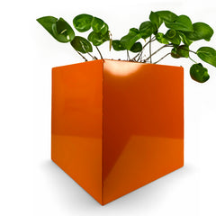 Cubitz Multi-Use Galvanised Steel Cube - Outdoor Planter, Indoor Storage & More! - Indoor Outdoors