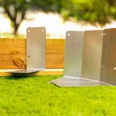 Multi-Purpose Corner Railway Sleeper Brackets (7 Sizes Available)