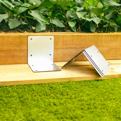 Multi-Purpose Corner Railway Sleeper Brackets (7 Sizes Available)