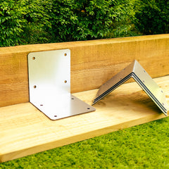 Multi-Purpose Corner Railway Sleeper Brackets (7 Sizes Available)