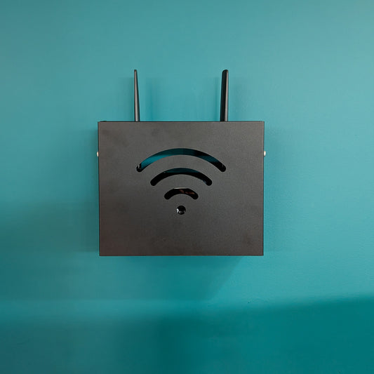 Okunaii WiFi Router Wall Mount Cabinet & Cover