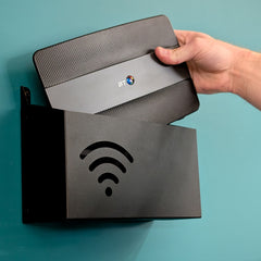 Okunaii WiFi Router Wall Mount Storage Box & Organiser