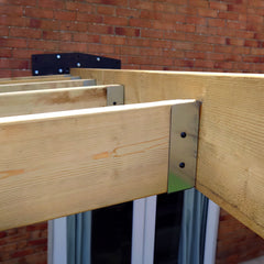 Framola Downwards Angled Rafter Brackets - For Downwards Slope Rafters (90 Options Available)