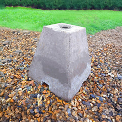 Precast Concrete Base Block for Post Bases, EV Charging Ports & Decking