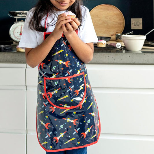 Space Age Apron for Kids