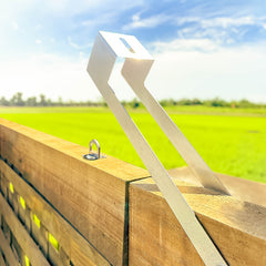 FenceEasy 3" Throw-Over Gate Loop Bracket