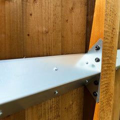 FenceEasy Arris Rail Fence Bracket for 75mm x 75mm Arris Rails