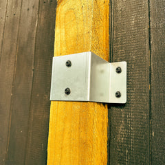 FenceEasy Fence Post Wall Fixing Bracket (4 Sizes Available)