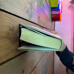 Okunaii Heavy-Duty Floating Book Shelf