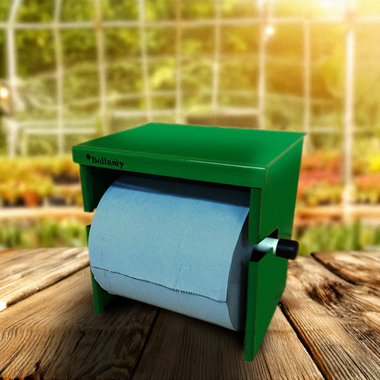 Bellamy Blue Roll Dispenser - For Greenhouses & Sheds