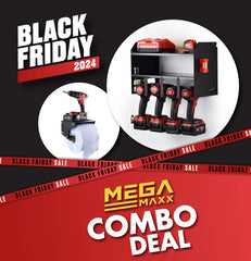 MegaMaxx UK™ Combo Deal - Power Tool Unit + Blue Roll Holder