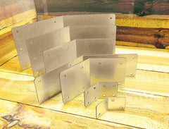 135° / 45° Angled Corner Railway Sleeper Brackets (7 Sizes Available)