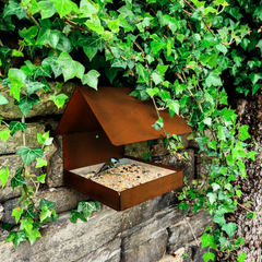 Small Rustic Wildlife Bird Feeder - Indoor Outdoors