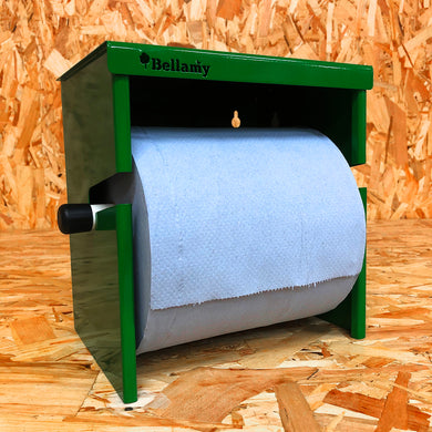 Bellamy Blue Roll Dispenser - For Greenhouses & Sheds - Indoor Outdoors