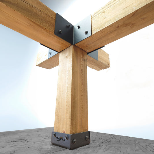 Framola™ Pergola Cross Brace X-Bracket (3 Sizes Available)