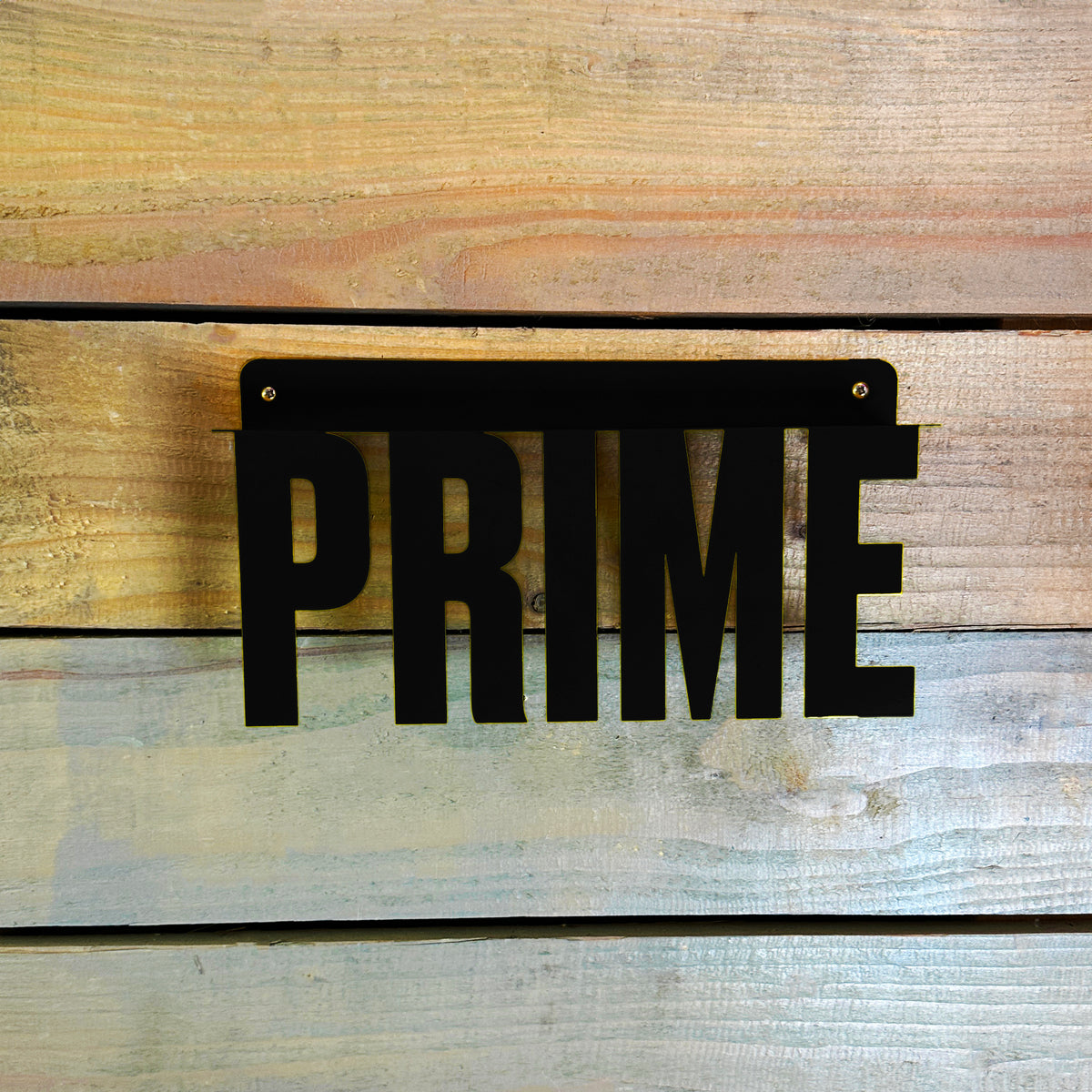 Unofficial PRIME Hydration Drinks Wall Mount Shelf - Indoor Outdoors