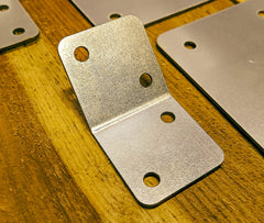 135° / 45° Angled Corner Railway Sleeper Brackets (7 Sizes Available)