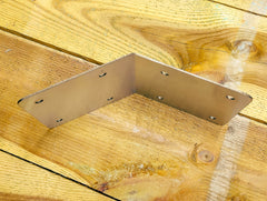 135° / 45° Angled Corner Railway Sleeper Brackets (7 Sizes Available)