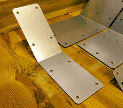 135° / 45° Angled Corner Railway Sleeper Brackets (7 Sizes Available)