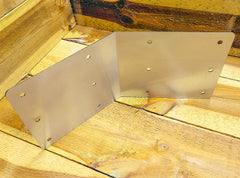 135° / 45° Angled Corner Railway Sleeper Brackets (7 Sizes Available)