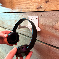 GameShieldz™ Wall Mount Headset & Headphone Hanger Holder - Indoor Outdoors