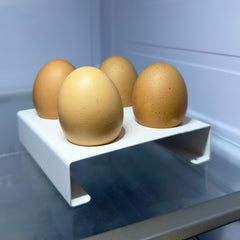 Okunaii™ Worktop Egg Holder Rack for Counter (4 Egg Capacity)