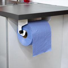 MegaMaxx UK™ Under-Desk & Under-Counter Blue Roll Holder & Dispenser