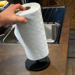 MegaMaxx UK™ Heavy-Duty Worktop Kitchen Roll & Blitz Roll Holder