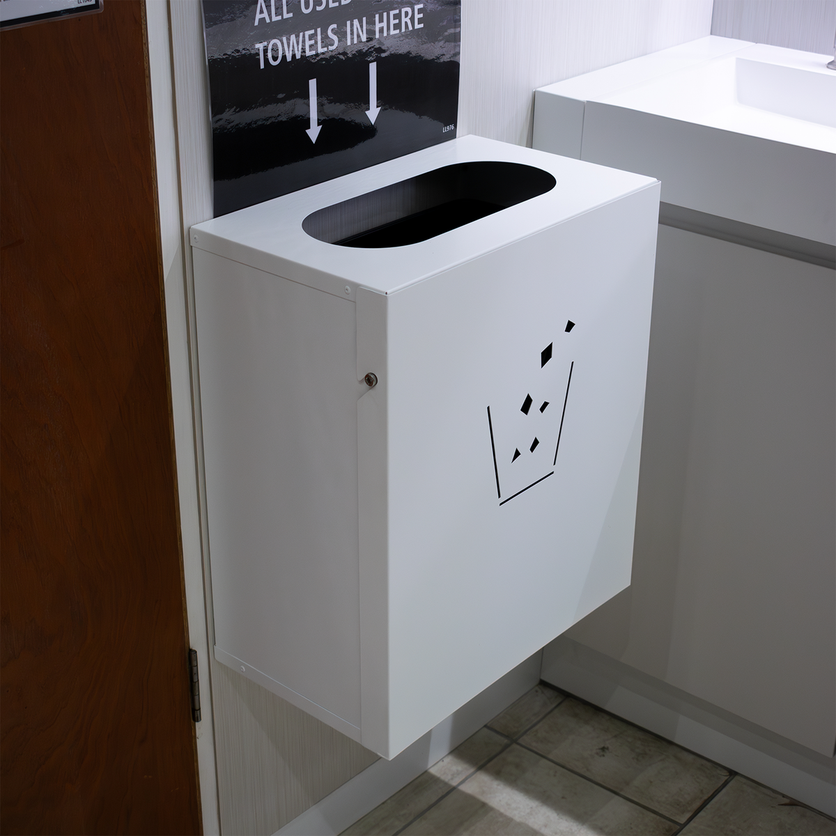 MegaMaxx UK™ Wall Mount Bin Enclosure & Cover