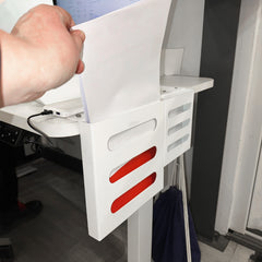 MegaMaxx UK™ Under-Desk Mount A4 & A5 Paper & Documents Holder