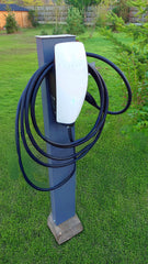 EV Electric Car Charger Mounting Pedestal