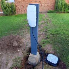 EV Electric Car Charger Mounting Pedestal