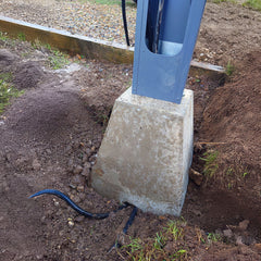 Precast Concrete Base Block for Post Bases, EV Charging Ports & Decking