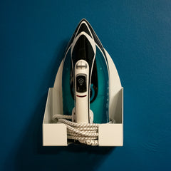 Okunaii Wall Mount Clothes Iron Storage Holder