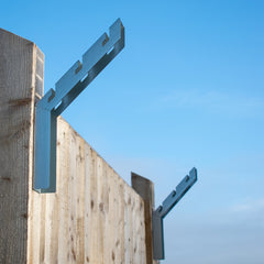 FenceEasy Heavy-Duty Barbed Wire Installation Brackets