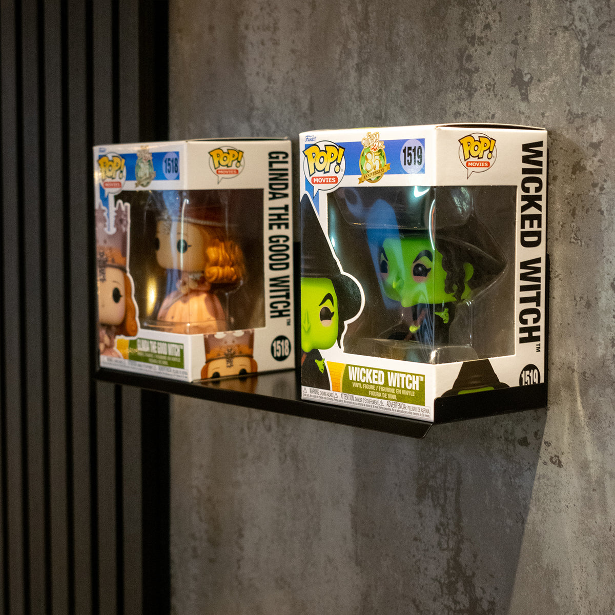 Triple Funko Pop Vinyl Figure Wall Display Mount