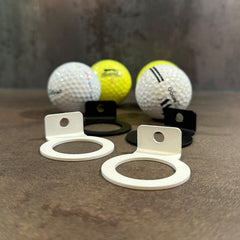 BlackSteel™ Wall Mount Golf Ball Display Bracket & Holder