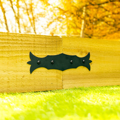 Vintage-Style Straight Flat Decorative Railway Sleeper Brackets