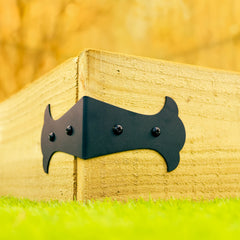 Fancy Corner Railway Sleeper Brackets (Pack of 4 Brackets)