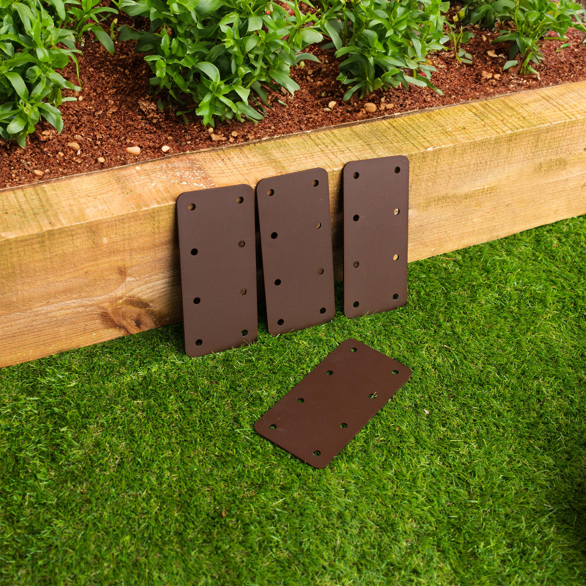 Extra Strong Standard Straight Flat Railway Sleeper Brackets