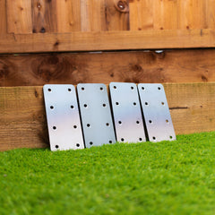 Standard Railway Sleeper Straight Flat Brackets