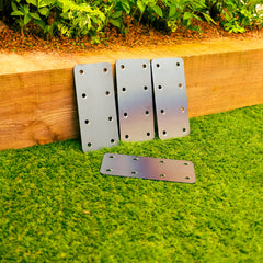 Standard Railway Sleeper Straight Flat Brackets