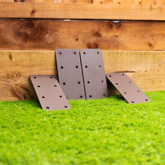 Standard Railway Sleeper Straight Flat Brackets