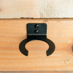 BlackSteel™ Wall Mount Baseball Bat Hanging Bracket