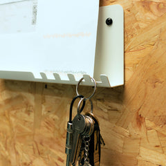 Okunaii™ Front Door Tidy Organiser - Letter Holder & Key Rack