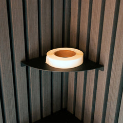 Okunaii™ Quarter Circle Corner Shelves (3 Sizes Available)